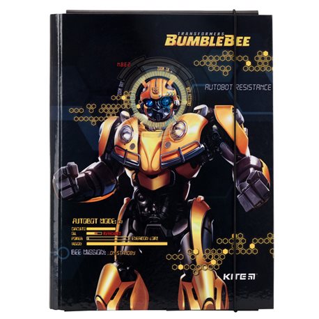 Папка для трудового обучения Kite Transformers BumbleBee Movie TF19-213, А4
