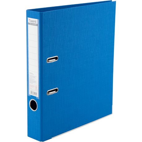 Папка-регистратор Axent Prestige+, A4, с двусторонним покрытием, корешок 5 см, голубая