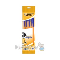 Ручка шариковая BIC Оранж (в наборе 4 шт) синяя 8308521