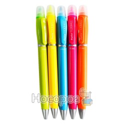 Ручка шариковая Patio TEXBALL 32360P 2 в 1 + маркер, синяя