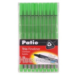 Ручка лайнер Patio TRIO 17763 PTR ярко-зеленый
