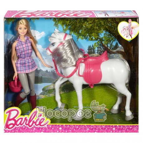 Лялька з конем Barbie DHB68 WB3