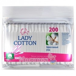 Ватяні палички Lady Cotton 200 шт (4820048487368)