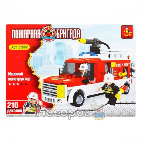 Конструктор "Brick" "Серия пожарных машин" 21502 Кон 1502