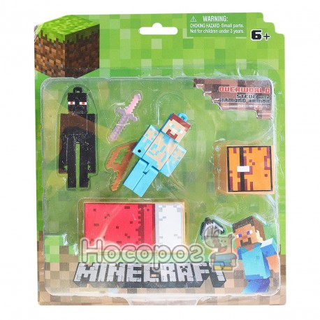 Набор супергероев "MINECRAFT" 