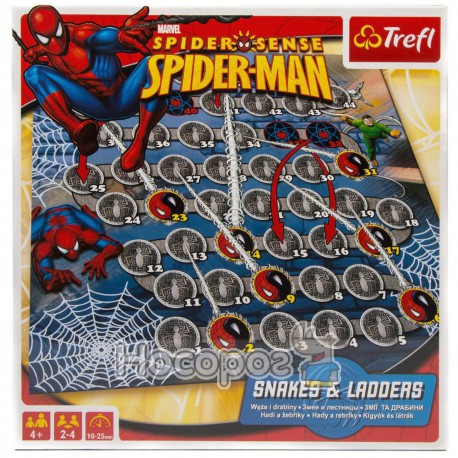 00825 Гра - Змії і Сходи Людина-Павук/Spider-Man (укр.верс.)