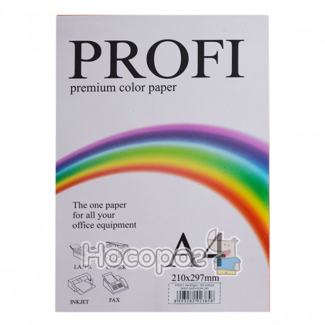 Папір кольоровий PROFI А4/80г Deep Saffron №240 