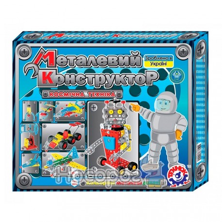 Конструктор металевий ТехноК "Космічна техніка " Кон2094