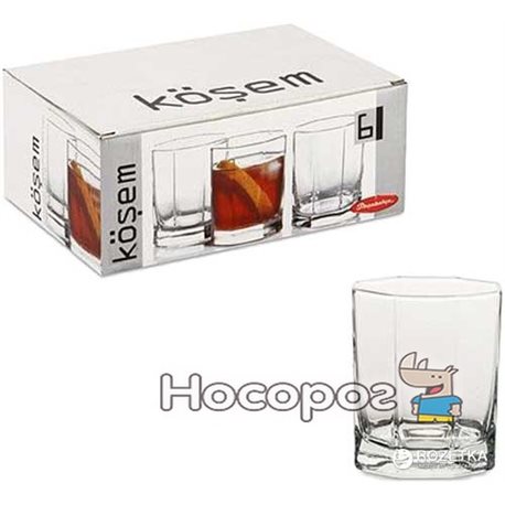 Набор низких стаканов Pasabahce Kosem 205 мл х 6 шт (42035)