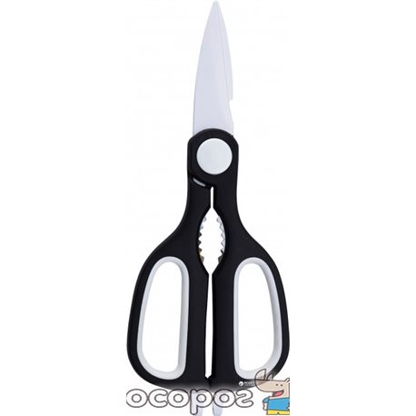 Ножиці кухонні Bergner Black 23.3 см (BG-3348)