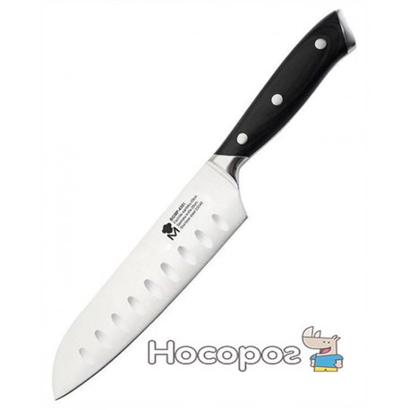 Нож сантоку Bergner Master Pro Stuttgart 17.5 см нержавеющая сталь (BGMP-4301_psg)