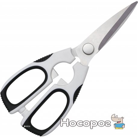 Ножницы кухонные Bergner Cuty 21.5 см Белые (BG-3349)