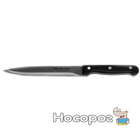 Нож кухонный Kamille 5107 для мяса с бакелитовой ручкой