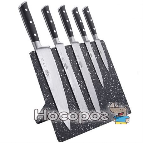 Набір ножів на підставці 6 предметів Krauff 29-250-001