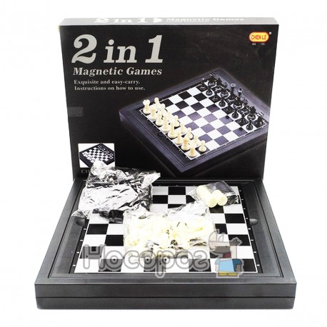 Игра "Шахматы-шахматы" 2 в 1 98702