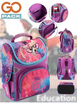 Рюкзак шкільний каркасний GoPack 5001S-6
