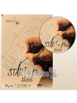 Склейка для ескизов STAR T А4 SMILTAINIS