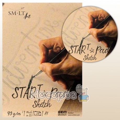 Склейка для ескизов STAR T А4 SMILTAINIS