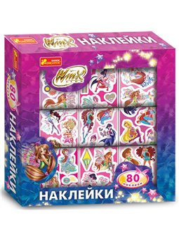 Наклейки в коробці. Вінкс. Disney