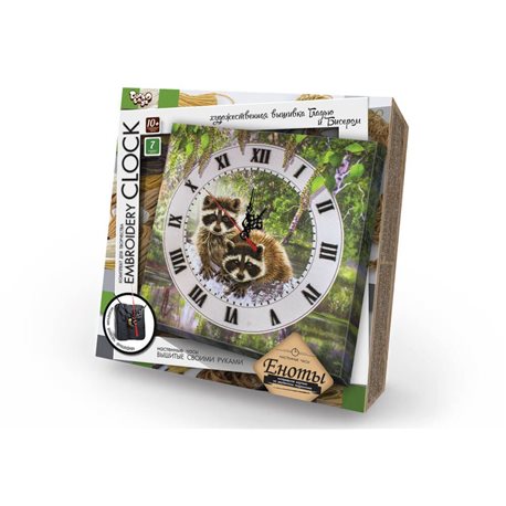 Комплект для творчості "Embroidery clock" (10), EС-01-01, 02, 03, 04, 05