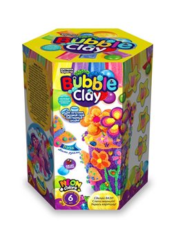 Набір креативної творчості "BUBBLE CLAY ВАЗА" укр BBC-V-01,02,03,04U/ДТ-ТЛ-02-38 (8)