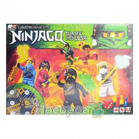 Настольная игра маленькая "Ninjago/Нинзяго" укр.