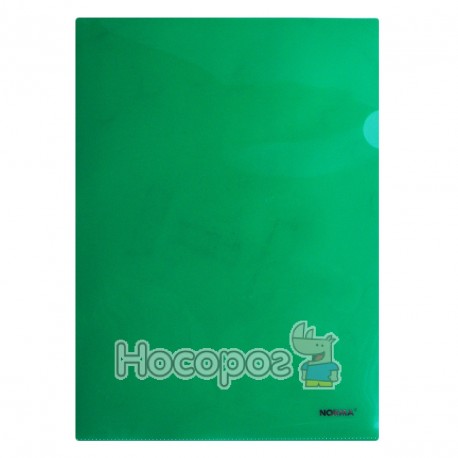 Папка-кутик NORMA 5024 А4 щільна, зелена