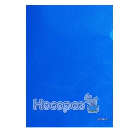 Папка-кутик NORMA 5024 А4 щільна, синя