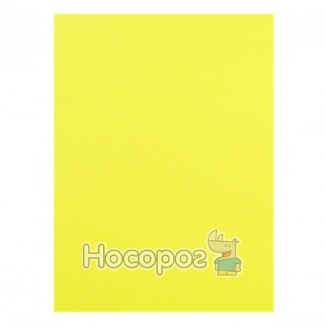 Бумага ксероксная цветная Зибнев Color Paper 80гр. неон 100 л, желтая