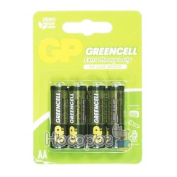 Батарейки GP Greencell 15G-2UE4 Extra Hevy Duty (Солевой)