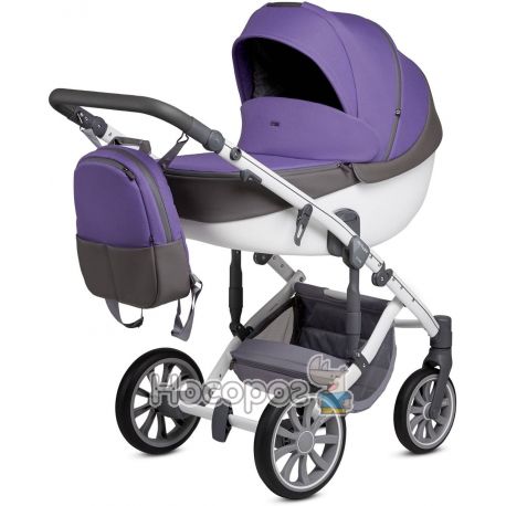 Коляска Anex 2в1 модель Q1 SP21 ultra violet/жаккардова фіолетова