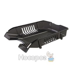 Лоток Skiper SK-03 горизонтальний пластиковий, чорний 355136