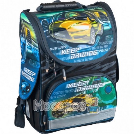 Ранець Tiger 1728R Nature Quest Collection Race Car yellow (boys)