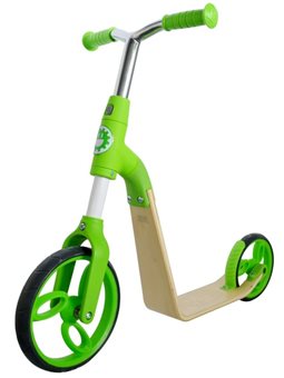 Спорт Jetson B01 Green 2 in 1 Беговел - Самокат 6468275