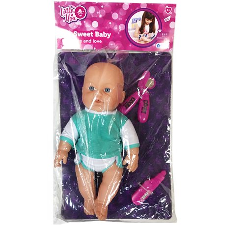 Лялька «Малюк» з набором лікаря PU11