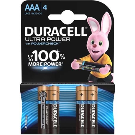 Батарейка Duracell LR03 KPD 04 * 10 Ultra уп. 1x4 шт. 6443615