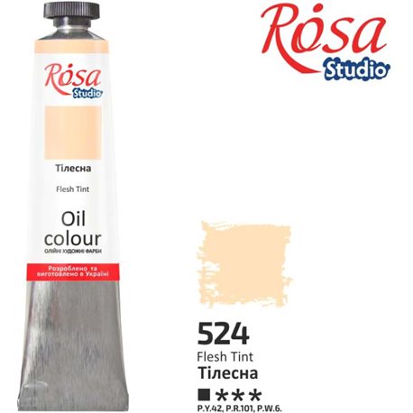 Фарба олійна, Тілесна, 60мл, ROSA Studio 326524