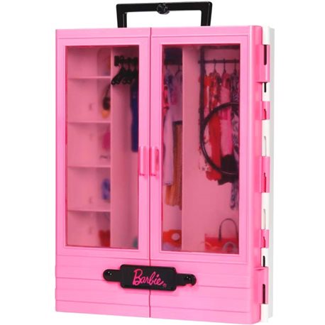 Розовая шкаф Barbie GBK11