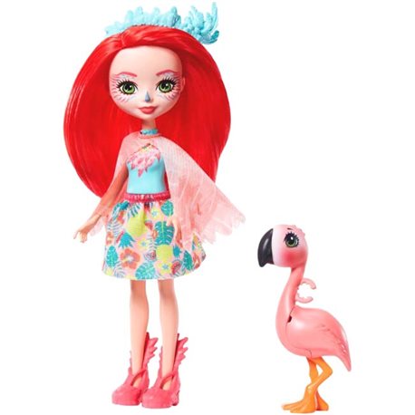 Кукла Enchantimals "Фламинго Фэнси" GFN42