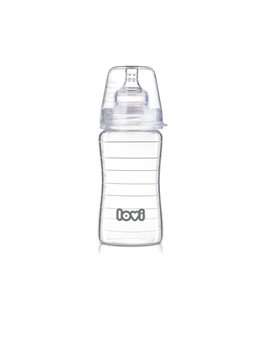 Бутылочка стеклянная LOVI 250 ml - Diamond Glass [74/200]
