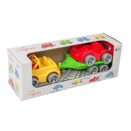Набір авто "Kid cars Sport" 3 ел. (кабріолет + гонка) [39542]