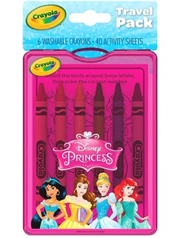 Набір для подорожей Crayola Принцеси [04-0438]