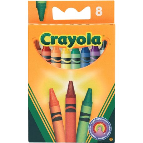 Набор восковых мелков Crayola 8 шт [0008]