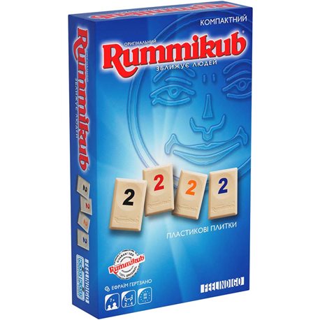 Настільна гра Feelindigo Rummikub mini [FI9500]