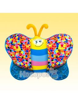 Антистресова іграшка м'яконабивна SOFT TOYS Метелик джинсовий DT-ST-01-56