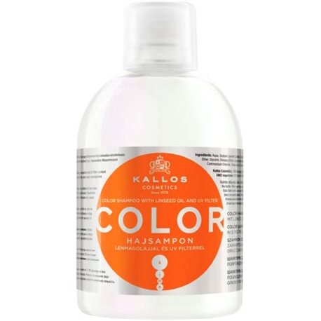 Шампунь Kallos Color с льняным маслом для всех типов волос [508425]