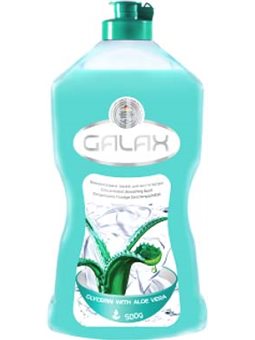 Galax Концентрированная жидкость для мытья посуды Глицерин с алоэ вера 0,5л [603750]
