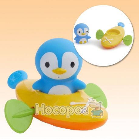 Іграшка для ванни "Пінгвін весляр"