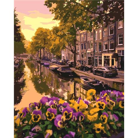 Картина за номерами Амстердам [КНО3553]