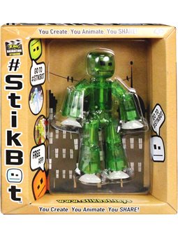 Фигурка Для Анимационного Творчества Stikbot S1 (Зеленый) [TST616G]